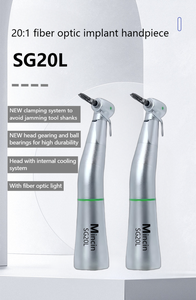 Mincheng Elektrisch Tandheelkundig Implantaat Handstuk Met 20:1 <span class=keywords><strong>Contra</strong></span> Hoek Lage Snelheid Tandhandstuk - Product Image 6