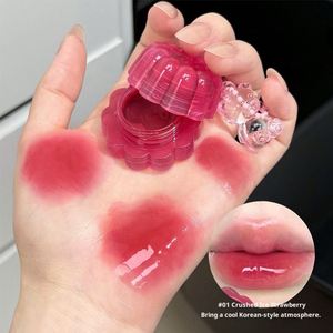 Brillo Labial Humectante Natural, Base de Brillo Labial con Diseño Innovador, Efecto Espejo Brillante, Color Rojo Neutro, Rojo Rosa, Gel Labial - Product Image 5
