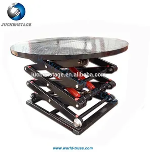 Factory Direct Sale Rotary Electric Hydraulic Lifting Stage Platform Stage Fixed Lift Table