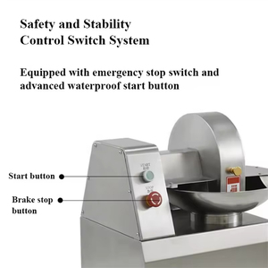 Máy cắt rau củ đa năng bằng thép không gỉ dùng cho căng tin, làm nhân bánh, tiệm bánh, nhà hàng - Cắt hành, trái cây - Product Image 6