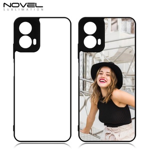 Fundas Protectoras Personalizadas de Lujo para Teléfono Móvil con Diseño Antideslizante 2D de TPU para Sublimación, para Moto G04 G24 G34 - Product Image 1