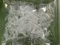 Tubes de microcentrifugeuse mini 1,5 ml et 2,0 ml en PP transparent pour tubes avec couvercle plat