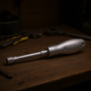 Fervi Flexible <b>Socket</b> Wrench With Handle 10mm Drive Length 250mm - Product Image 3