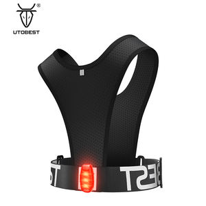 Zaino idrico impermeabile e gilet da corsa con cintura regolabile, strisce riflettenti, loghi, design unisex - Product Image 4