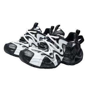 Zapatillas Chunky de Cuero Genuino para Hombre Yearning – un diseño popular que combina estilos retro y contemporáneos, parte superior de piel de vaca (1-3 cm) - Product Image 6