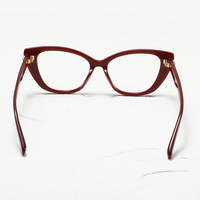 CS545 Lunettes en acétate de haute qualité Brand Design Lady Acetate Lunettes Optical Frame