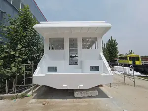 Barco de Aluminio para 30 a 75 Pasajeros <span class=keywords><strong>Taxi</strong></span> Acuático Barco Turístico de Paseo Catamarán para 100 Pasajeros - Product Image 5