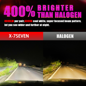หลอดไฟหน้ารถยนต์ X-7SEVEN รุ่นใหม่ <span class=keywords><strong>Emperor</strong></span> Pro H11 H4 H7 9005 9006 LED สำหรับรถยนต์ อุปกรณ์ตกแต่งรถยนต์ - Product Image 4