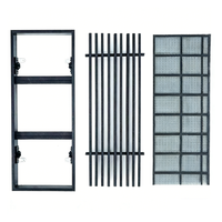 Grille d'aération linéaire personnalisée ultra-mince à cadre étroit encastrée pour retour d'air intégré pour grille de ventilation de climatiseur central