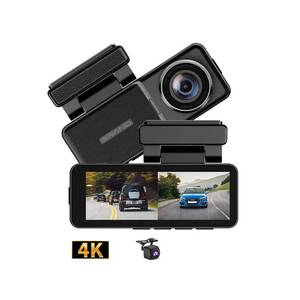 Dash Cam 4K Dual Lens Loop Recording WiFi MicroSD 3.2inch Screen GPS Car Black Box DVR APP Playback Custom Logo - Product Image 1