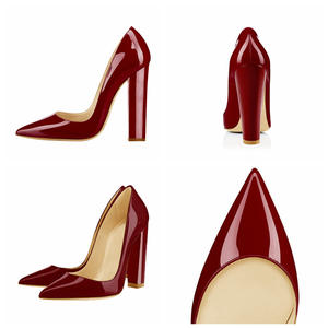 Chaussures à talons hauts grande taille pour femmes, chaussures de luxe à bout pointu, escarpins de bureau, vente en gros, 2023 - Product Image 6
