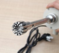 Agitateur homogénéisateur à cisaillement élevé de laboratoire 200-21000 tr/min, machine d'émulsification de liquides avec moteur et roulement pour le traitement chimique
