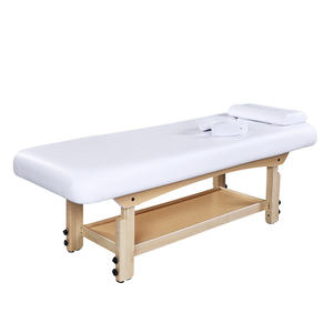 เตียงนวดแผนไทยโครงสร้างไม้เนื้อแข็งขายดี พกพาสะดวก ปรับได้เต็มที่ สำหรับใช้ในห้องนอน ดีไซน์ทันสมัย เหมาะสำหรับร้านเสริมสวยและสปา - Product Image 5