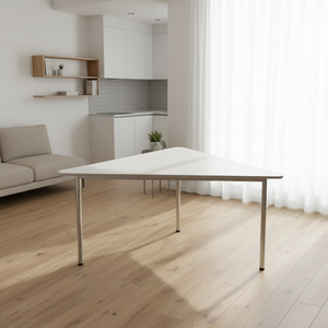 Modern High Quality <b>Wooden</b> Eco-Friendly <b>Extendable</b> Triangle <b>Dining</b> <b>Table</b> for <b>Dining</b> Room Home Furniture - Product Image 4