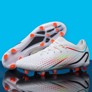 Tacos de césped profesional para hombres de alta calidad Flying Weaving Youth TF Training TPU Soccer Shoes para deportes de verano disponibles EE. UU. - Product Image 3