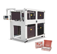 Machine automatique de formage de boîtes en carton ondulé à fond auto-scellant Servo Express pour l'expédition et la logistique aérienne