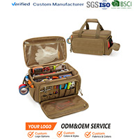 Sac à outils de 14 pouces avec fond anti-friction, organisateur de rangement d'outils, sac tactique pour hommes, sac de travail pour réparateurs, charpentiers, bricoleurs