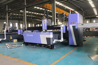 Machine de découpe laser CNC 2 en 1 pour tôles et tubes, 1,5 kW, 2 kW, 3 kW, 6 kW, 12 kW, machine de découpe haute vitesse