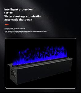 <span class=keywords><strong>Chimenea</strong></span> eléctrica integrada para uso doméstico, vapor de agua 3D, llama multicolor para altavoz <span class=keywords><strong>Bluetooth</strong></span> para sala de estar, hoteles - Product Image 1