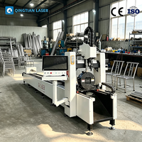 Machine de découpe laser à fibre CNC 4 axes pour tuyaux, refroidisseur d'eau haute puissance (1500-3000W) pour acier inoxydable, aluminium, acier au carbone, métal