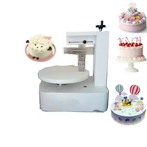 Oem Verjaardag Cake Icing Coating Machine Brood Cake Roomboter Verspreiden Daubing Icing Machine