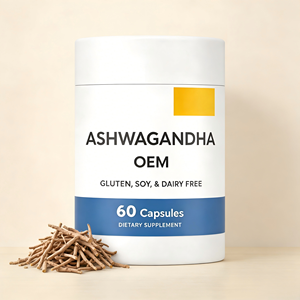 מכירת חיסול באמזון - תוספי תזונה צמחיים לשיפור השינה עם אשוואגנדה ומקה, משפרים את הזיכרון, 60 כמוסות, תמצית שורש דראקן נייטשייד דרום אפריקאי. - Product Image 1