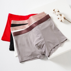 Calzoncillos bóxer OEM de talla grande de tiro medio para hombre, calzoncillos de algodón cómodos clásicos transpirables de alta calidad para hombre - Product Image 1