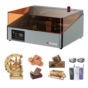 Grabador Láser Inteligente <span class=keywords><strong>Ortur</strong></span> R2 de 10 W, Mini Máquina de Corte y Marcado Láser de Escritorio para Grabado en Madera, Acrílico y Metal - Product Image 4
