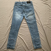 DENIMGUYS Jeans Crazy pour Hommes Mode de Rue Jeans Skinny Déchirés Slim Fit Pantalons Y2k Jeans Denim pour Hommes