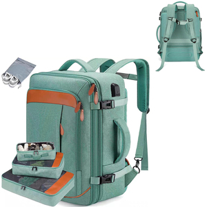 <span class=keywords><strong>Mochila</strong></span> <span class=keywords><strong>de</strong></span> <span class=keywords><strong>Viaje</strong></span> Expandible <span class=keywords><strong>de</strong></span> 40L, <span class=keywords><strong>20</strong></span> Pulgadas, Aprobada para Vuelo, con Compartimento Húmedo/Seco, Bolsa para Portátil <span class=keywords><strong>de</strong></span> 17 Pulgadas - Logotipo Personalizado - Product Image 4