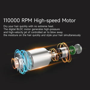 Secador de Pelo 6 en 1, Secador de Pelo de un Solo Paso, Plancha de Pelo Profesional, Rizador, Herramientas de Peinado, Cepillo de Aire Caliente - Product Image 3