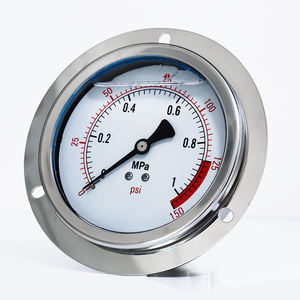 Havixing yn100 כל בחזרה נירוסטה חיבור אחורי שמן מד 0-15psi oem מותאם אישית יצרנים ישיר - Product Image 5