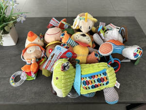 Jouet musical en forme d'animal de dessin animé, en peluche avec rembourrage en coton PP, jouet de charme pour bébé - Product Image 5