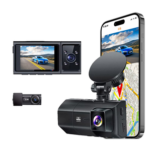 M600 3-Kanal <span class=keywords><strong>Dashcam</strong></span> 4K Mini Auto-DVR 3-Wege-Kamera mit WLAN GPS Vorne Hinten Innen 3 Linsen 4K <span class=keywords><strong>Dashcam</strong></span> - Product Image 1