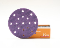 Papier abrasif 150mm 6 pouces Flocage Papier abrasif Fabricants Outils abrasifs Disque abrasif Papier abrasif 150mm