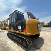 Excavatrice Caterpillar 12 tonnes d'occasion Cat 312D 312D2, excavatrice de terrassement Cat312D2L, CAT d'origine