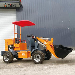 Wheel <span class=keywords><strong>Loader</strong></span> Diesel Konsumsi Bahan Bakar Rendah Mini Wheel <span class=keywords><strong>Loader</strong></span> <span class=keywords><strong>Loader</strong></span> Listrik Bertenaga Baterai Kecil dengan Kabin untuk Penggunaan Rumah Tangga - Product Image 4