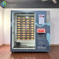 Armoire réfrigérée intelligente pour la distribution en libre-service de repas préparés