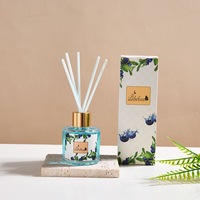 Diffuseur de parfum d'ambiance de luxe pour la maison, ensemble de bouteilles avec bâtonnets et huile, parfum lavande longue durée, désodorisant d'ambiance de luxe