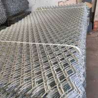 Rejilla Metálica Expandida Galvanizada por Inmersión en Caliente / Lámina Metálica Expandida para Uso en Construcción e Industrial