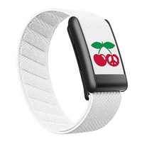Pour la montre connectée Whoop 5.0, livrée avec un bracelet de remplacement en nylon tissé haute élasticité, motif logo personnalisable
