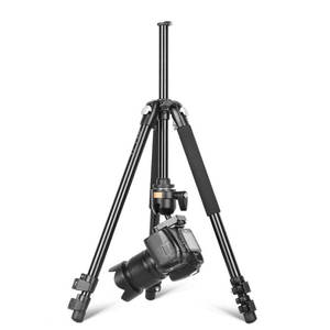 Trépied professionnel QZSD Q304 avec rotule fluide, stable, en aluminium, pour télescope et caméra vidéo 360°, accessoires pour appareil photo - Product Image 2