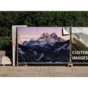 Custom Digital Printed PVC Vinyl Mesh Fence <b>Banner</b> Waterproof Outdoor Portable Tradeshow <b>Banners</b> - Product Image 5