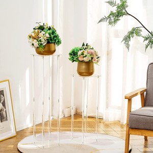 Giá đỡ hoa hiện đại tối giản bằng acrylic trong suốt FUNMOOD, đế trưng bày trong suốt, vật trang trí trung tâm bàn tiệc cưới - Product Image 3