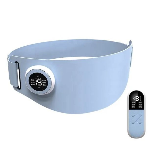 Heated Vibrating Menstrual Warm Palace Tens Machine Waist Heating Slimming Belt Body Application Pain Relief Stimulator