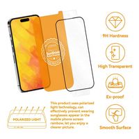 Nouveau protecteur d'écran de pare-soleil en verre de téléphone portable pour iPhone 13 Pro 14 Pro Max 9H Flex SunShield Film
