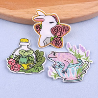Patch brodé personnalisé à thermocoller/coudre, applique décorative DIY pour vêtements, chapeaux, sacs, pour meilleurs amis