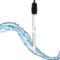 Sonde en verre de pH Capteur d'électrode Test de qualité de l'eau industrielle pour l'aquaculture Piscine Processus chimique et eaux usées