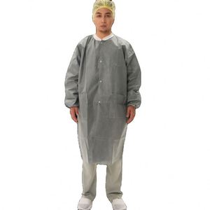<b>Kids</b> <b>Lab</b> <b>Coats</b> Wholesale PP SMS <b>Lab</b> <b>Coats</b> Disposable - Product Image 6