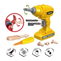 Jouets éducatifs, jouet dinosaure à démonter avec perceuse, 4 pièces, outils de construction STEM, jouets éducatifs pour enfants